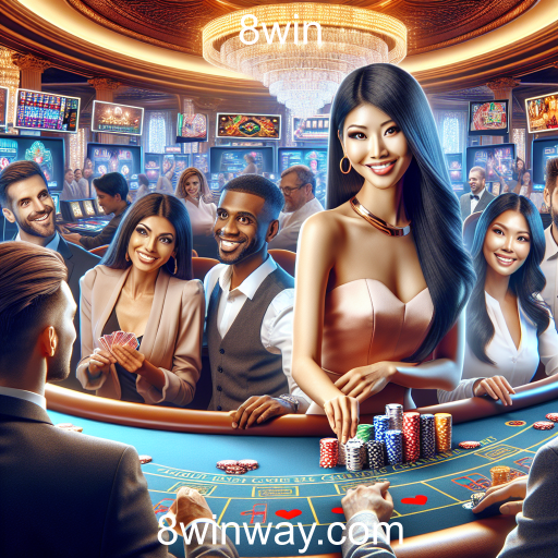 Experimente a Emoção do Cassino Ao Vivo no 8win